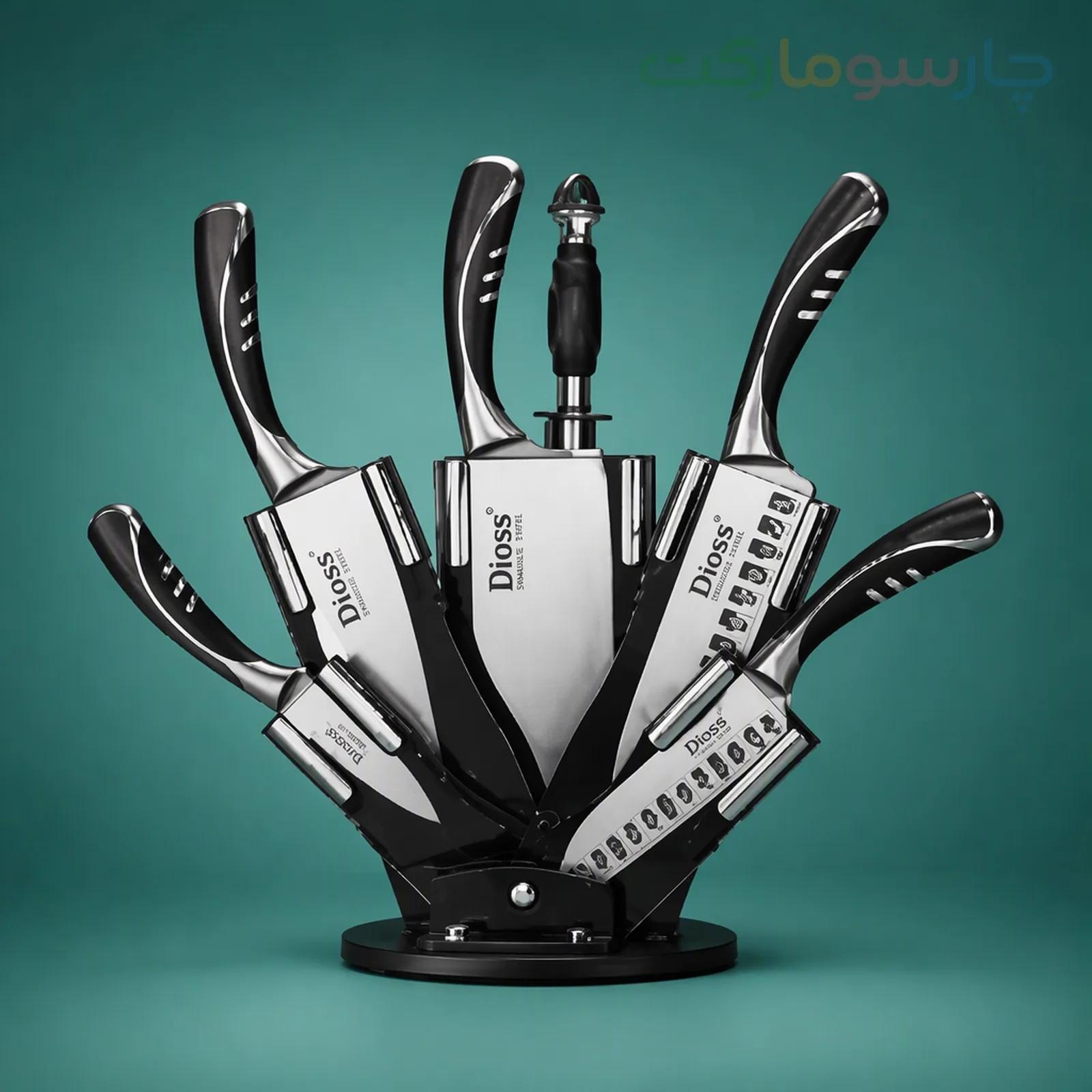 سرویس کارد و ساطور 8 پارچه