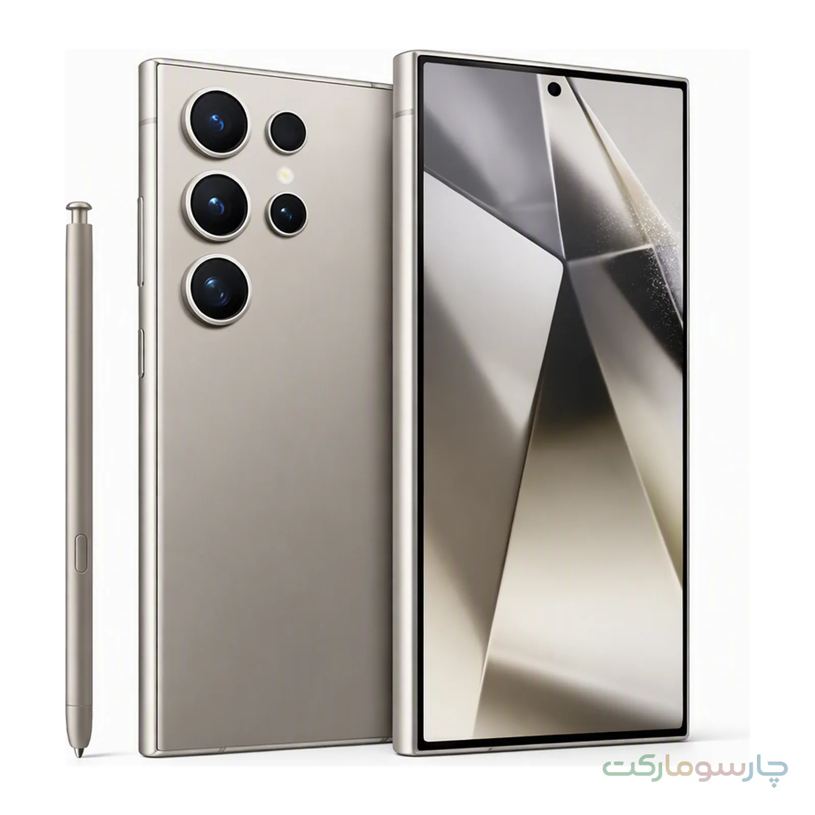 گوشی سامسونگ Galaxy S24 Ultra ظرفیت ۲۵۶ گیگابایت رم ۱۲ گیگابایت — خاکستری تیتانیومی