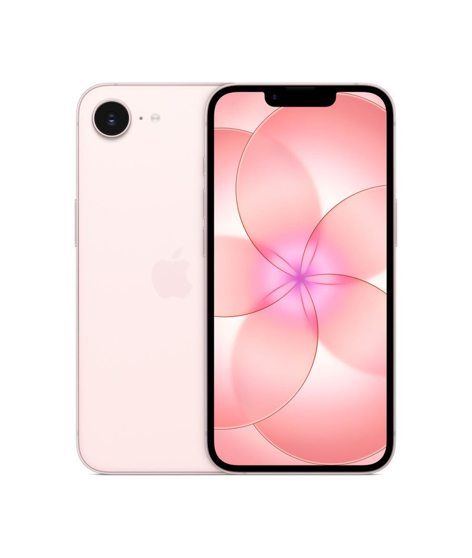 گوشی اپل iPhone 17e ظرفیت ۲۵۶ گیگابایت — صورتی ملایم