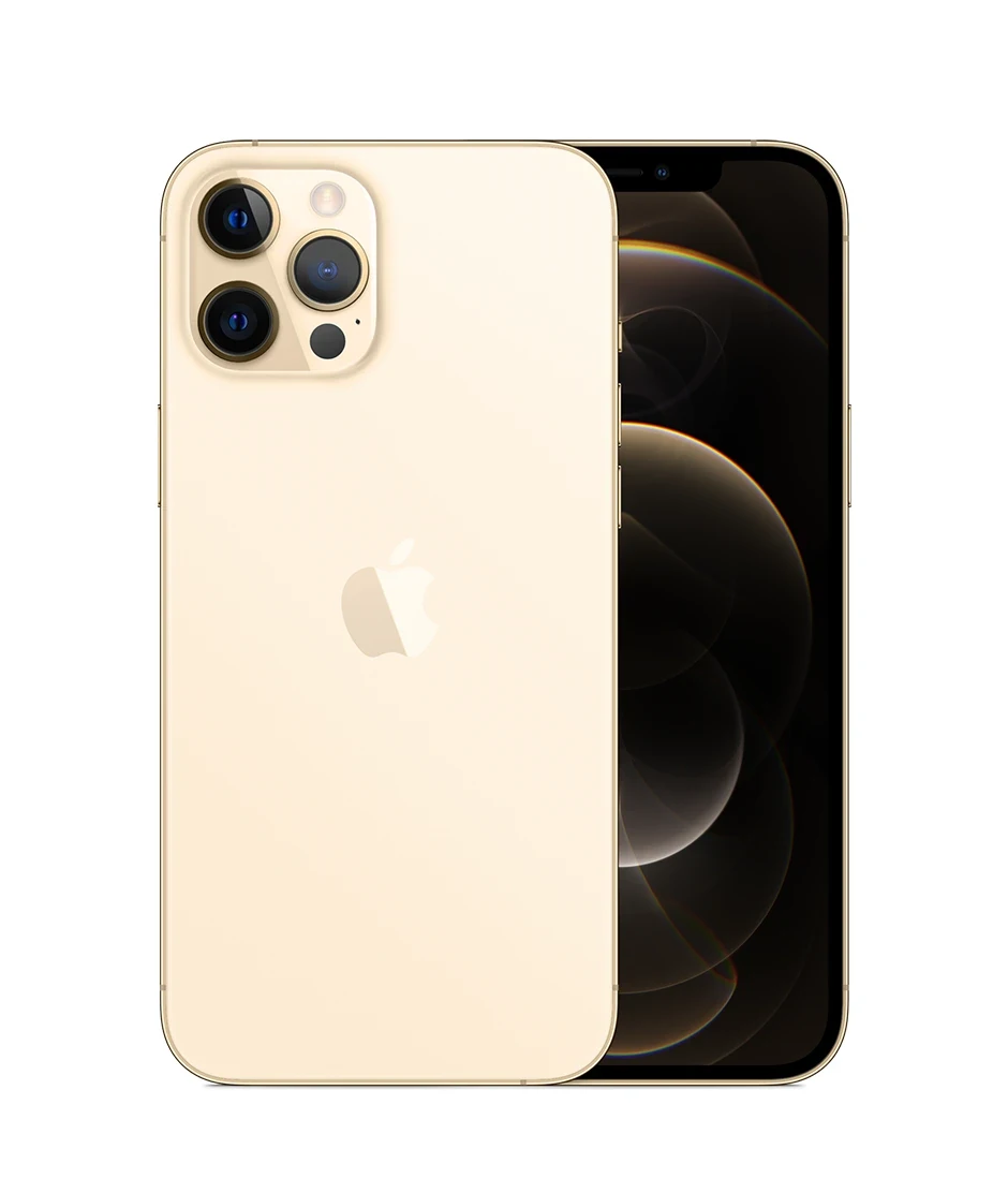 گوشی اپل iPhone 12 Pro Max ظرفیت ۱۲۸ گیگابایت — طلایی