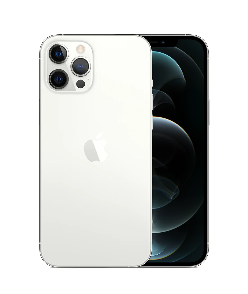 گوشی اپل iPhone 12 Pro Max ظرفیت ۱۲۸ گیگابایت — نقره‌ای