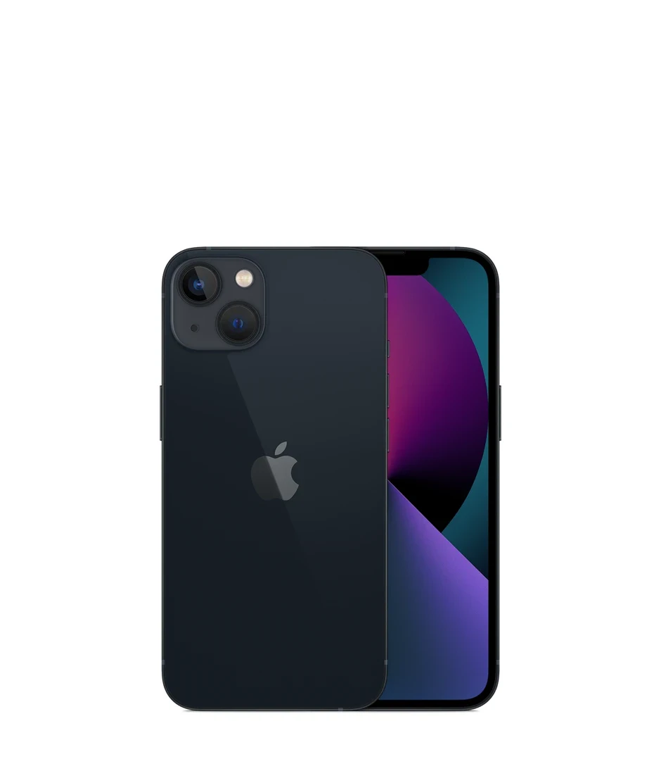 گوشی اپل iPhone 13 ظرفیت ۱۲۸ گیگابایت — مشکی نیمه‌شب