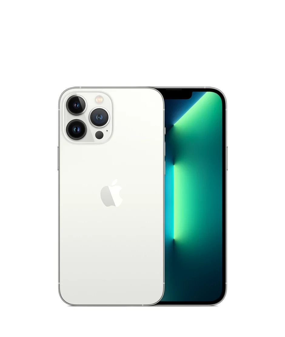 گوشی اپل iPhone 13 Pro Max ظرفیت ۱۲۸ گیگابایت — نقره‌ای