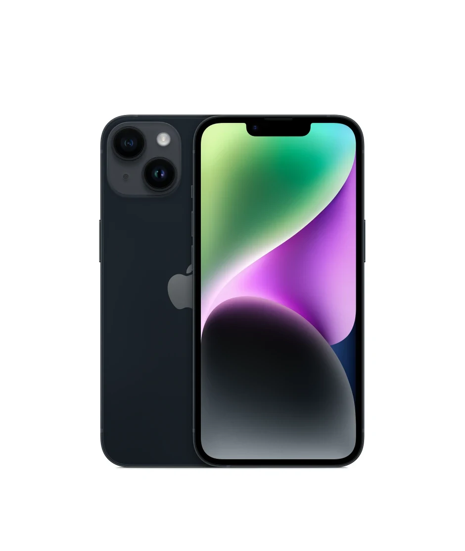 گوشی اپل iPhone 14 ظرفیت ۱۲۸ گیگابایت — مشکی نیمه‌شب