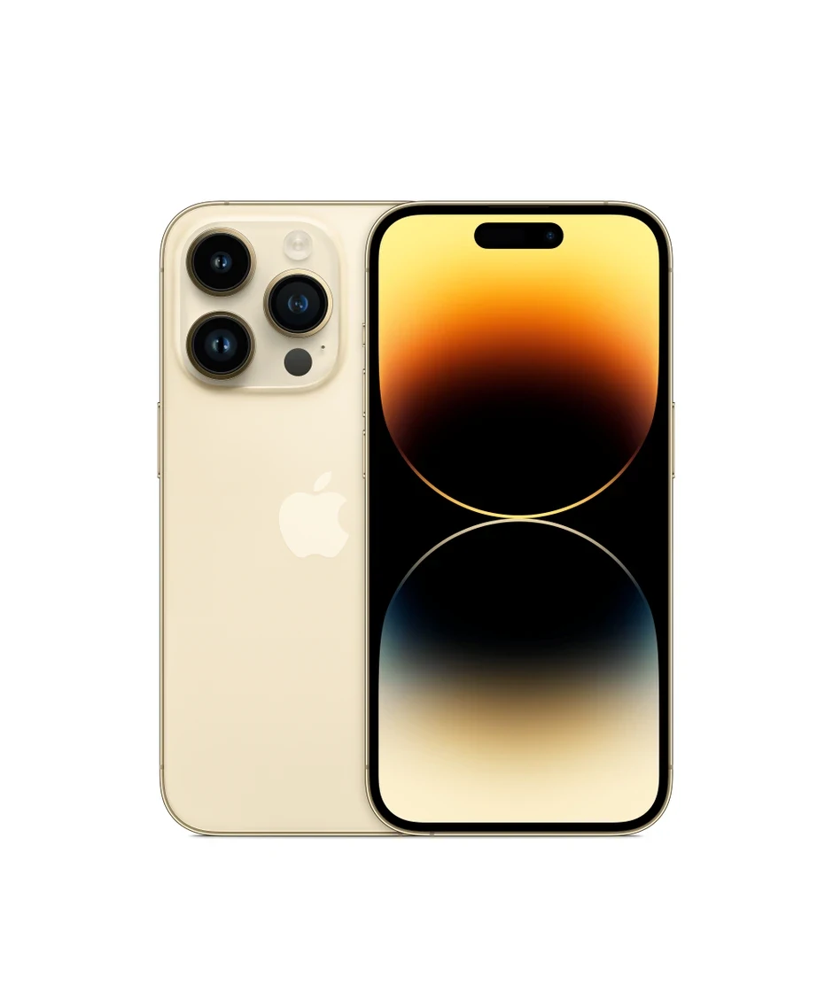 گوشی اپل iPhone 14 Pro ظرفیت ۱۲۸ گیگابایت — طلایی