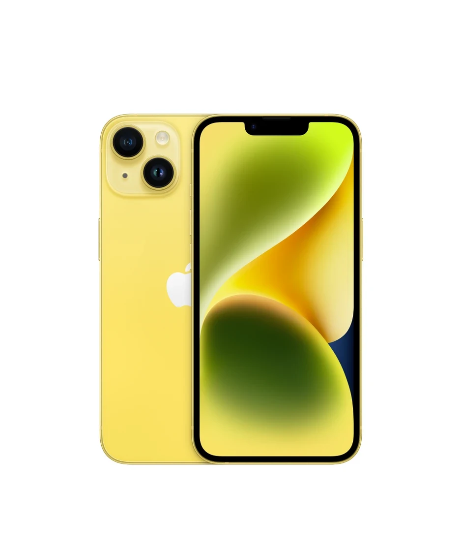 گوشی اپل iPhone 14 ظرفیت ۱۲۸ گیگابایت — زرد