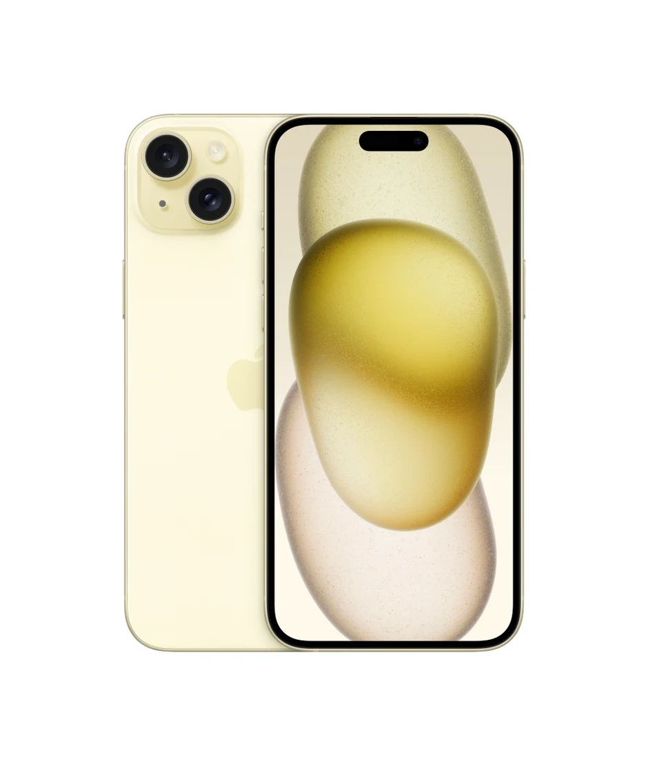 گوشی اپل iPhone 15 Plus ظرفیت ۱۲۸ گیگابایت — زرد