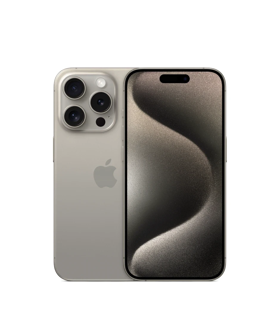 گوشی اپل iPhone 15 Pro ظرفیت ۱۲۸ گیگابایت — تیتانیوم طبیعی