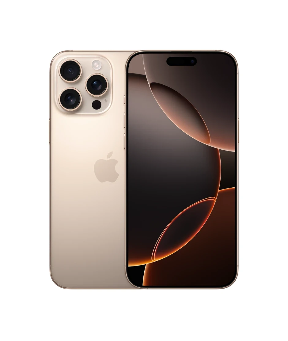 گوشی اپل iPhone 16 Pro Max ظرفیت ۲۵۶ گیگابایت — تیتانیوم صحرایی