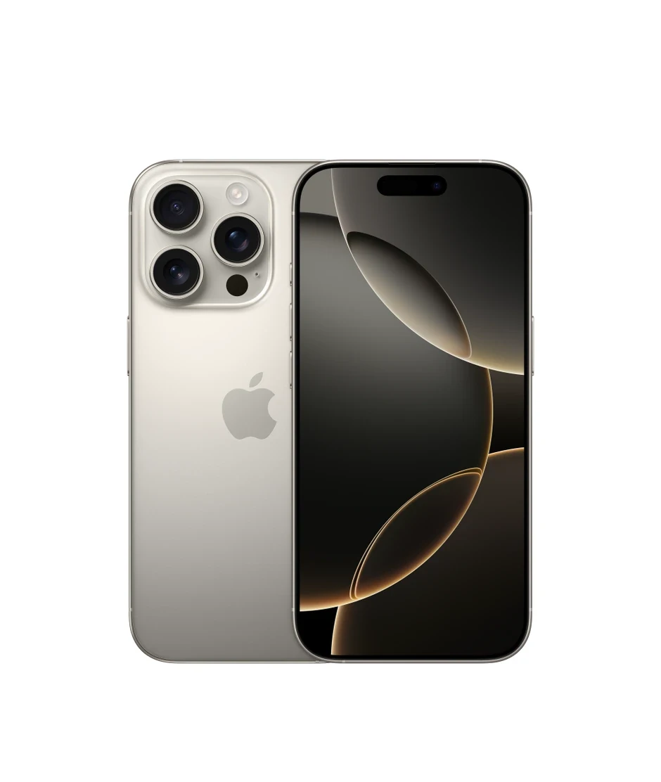 گوشی اپل iPhone 16 Pro ظرفیت ۱۲۸ گیگابایت — تیتانیوم طبیعی