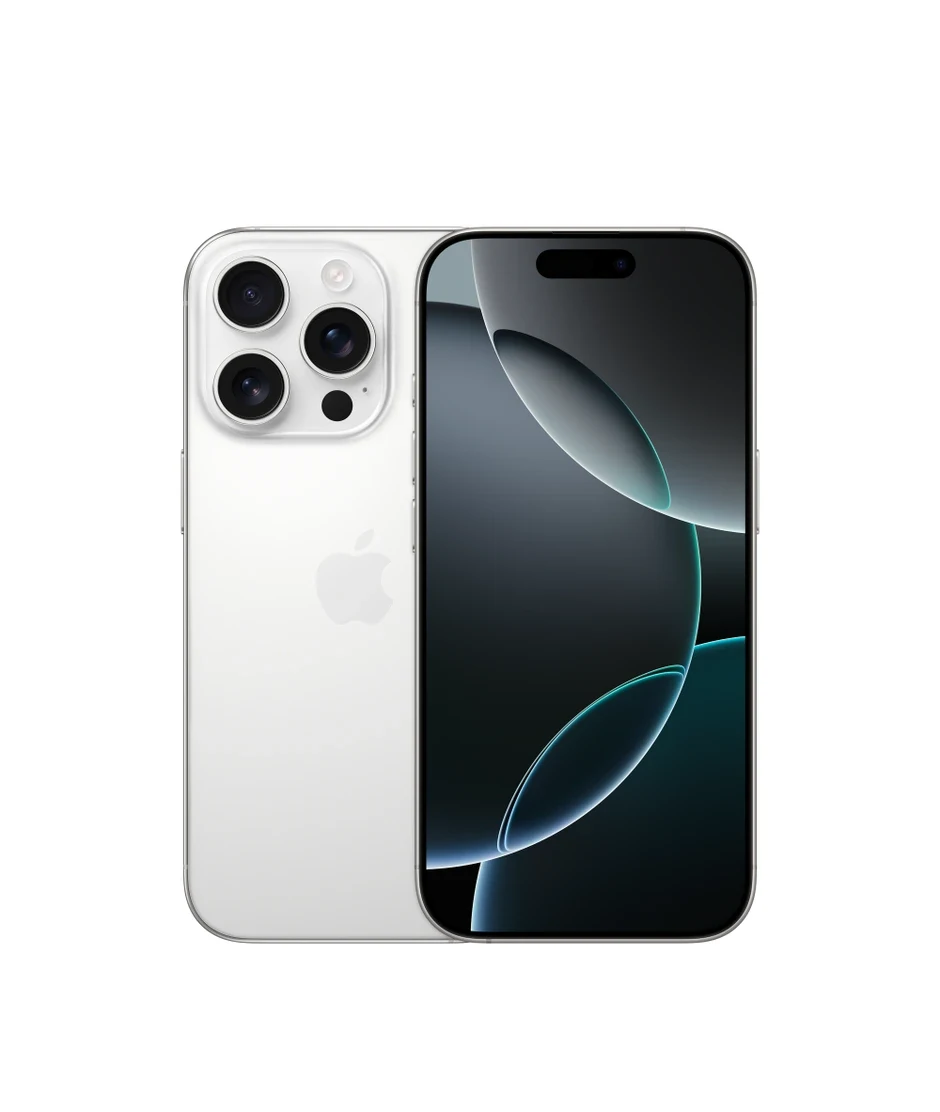 گوشی اپل iPhone 16 Pro ظرفیت ۱۲۸ گیگابایت — تیتانیوم سفید