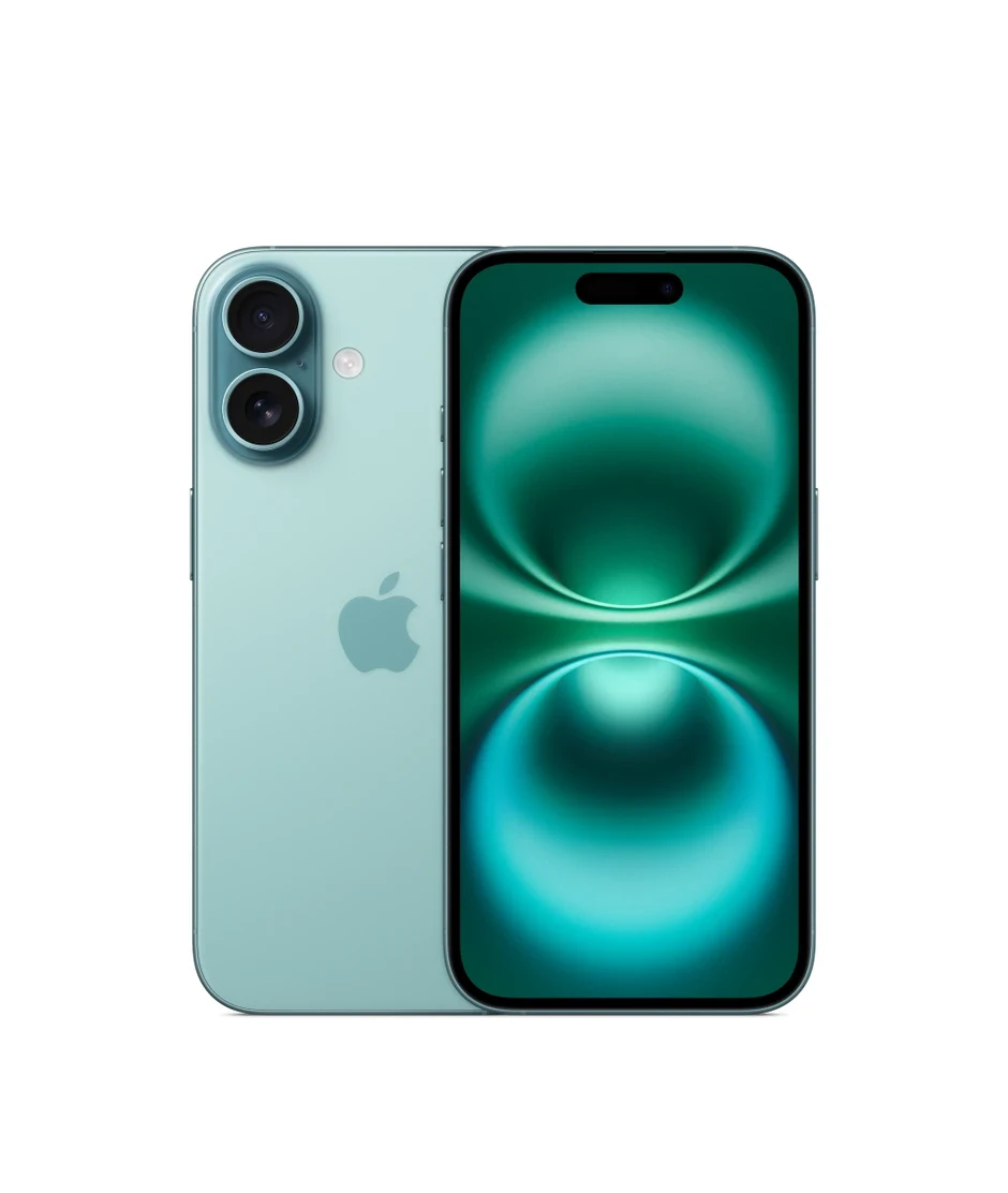 گوشی اپل iPhone 16 ظرفیت ۱۲۸ گیگابایت — سبزآبی