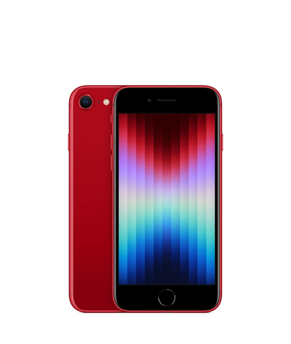 گوشی اپل iPhone SE (3rd generation) ظرفیت ۶۴ گیگابایت — قرمز (PRODUCT)RED