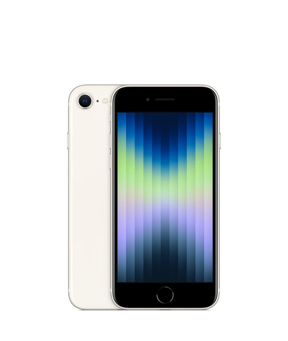 گوشی اپل iPhone SE (3rd generation) ظرفیت ۶۴ گیگابایت — سفید ستارهای