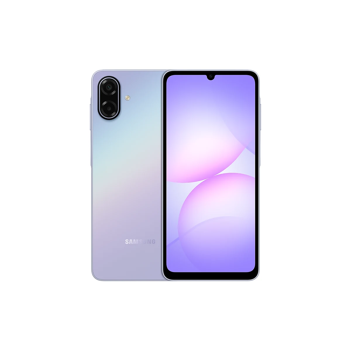 گوشی سامسونگ Galaxy A07 5G ظرفیت ۱۲۸ گیگابایت و رم ۴ گیگابایت — بنفش روشن