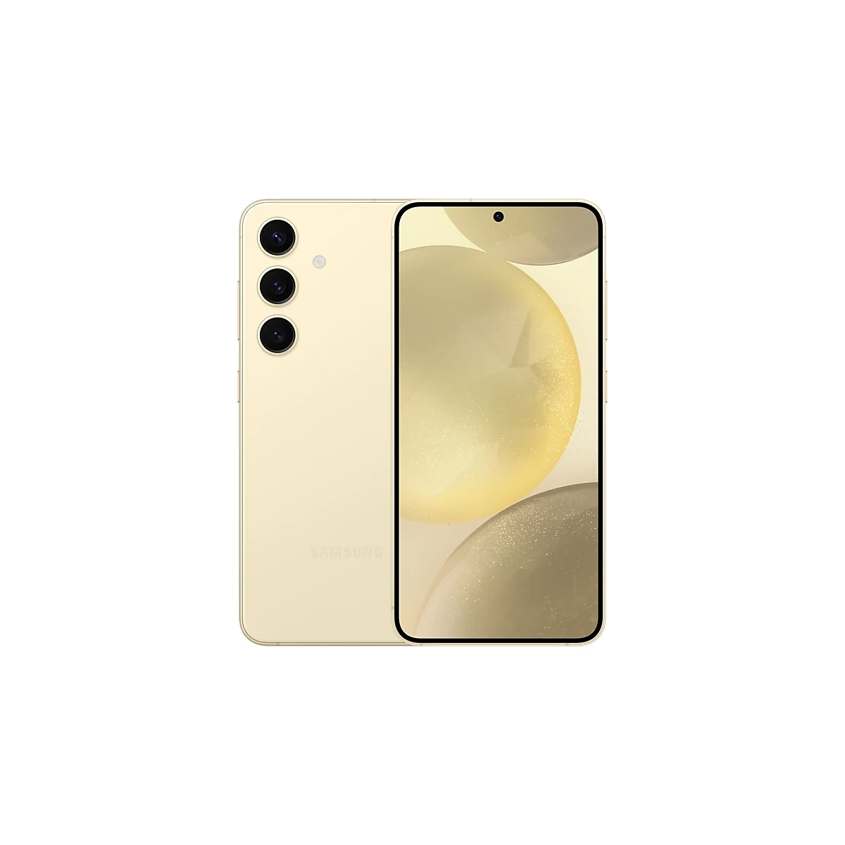 گوشی سامسونگ Galaxy S24 ظرفیت ۲۵۶ گیگابایت و رم ۸ گیگابایت — زرد کهربایی