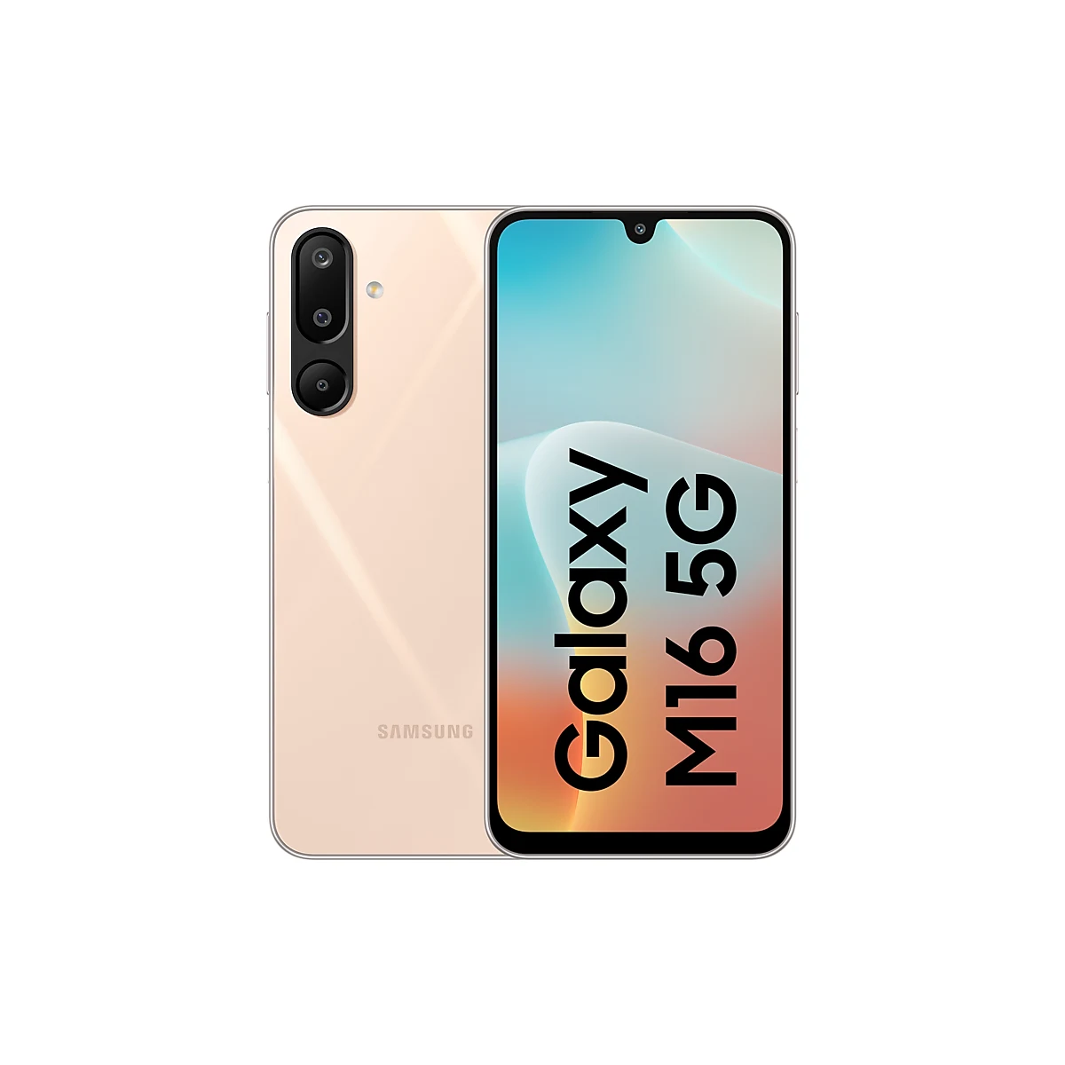 گوشی سامسونگ Galaxy M16 5G ظرفیت ۱۲۸ گیگابایت و رم ۴ گیگابایت — صورتی روشن