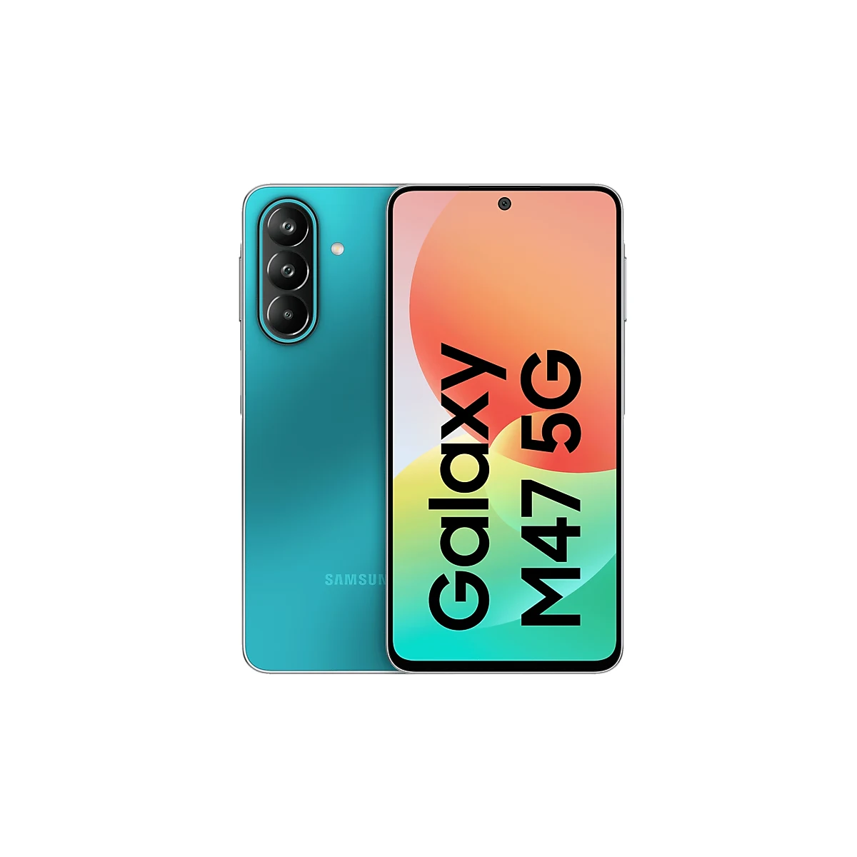 گوشی سامسونگ Galaxy M47 5G ظرفیت ۱۲۸ گیگابایت و رم ۶ گیگابایت — سبزآبی