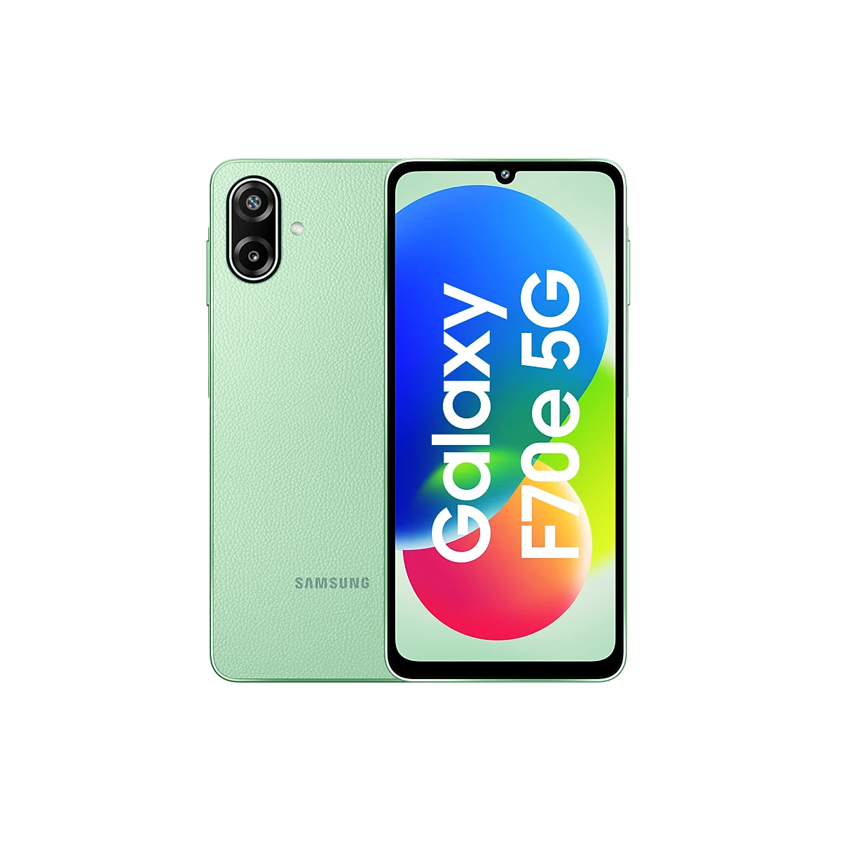گوشی سامسونگ Galaxy F70e 5G ظرفیت ۱۲۸ گیگابایت و رم ۴ گیگابایت — سبز