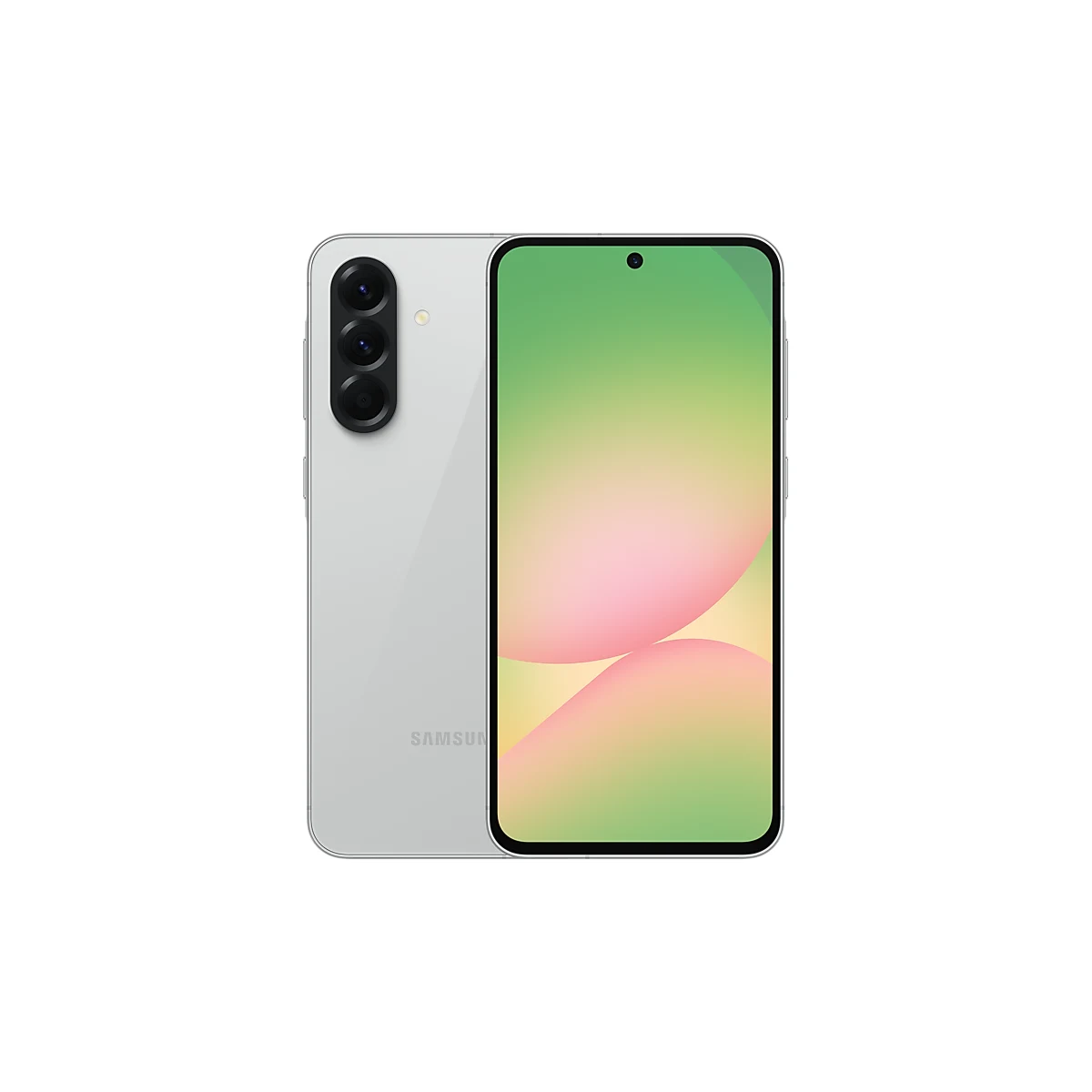گوشی سامسونگ Galaxy A56 5G ظرفیت ۱۲۸ گیگابایت و رم ۸ گیگابایت — خاکستری روشن