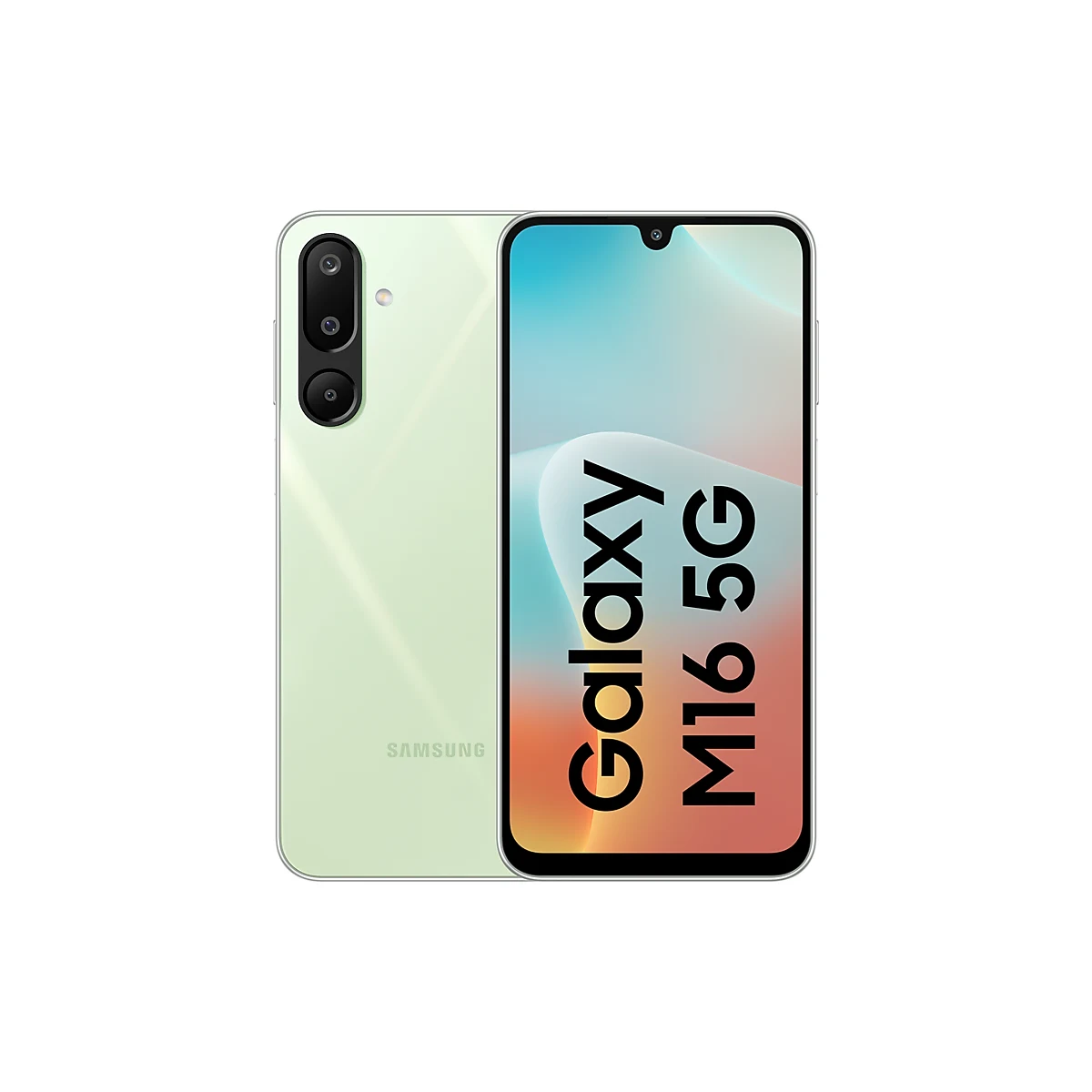 گوشی سامسونگ Galaxy M16 5G ظرفیت ۱۲۸ گیگابایت و رم ۴ گیگابایت — سبز روشن