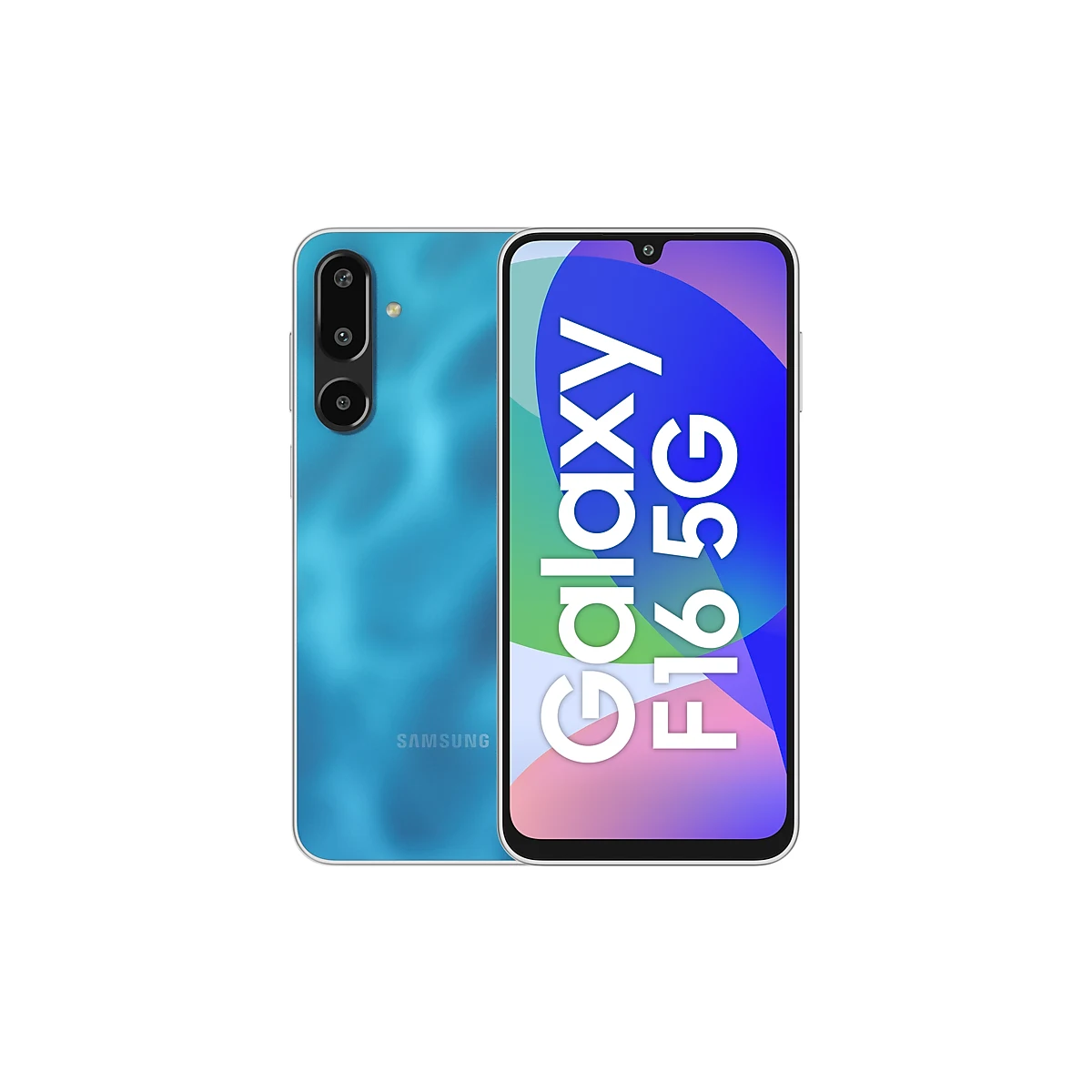 گوشی سامسونگ Galaxy F16 5G ظرفیت ۱۲۸ گیگابایت و رم ۴ گیگابایت — آبی آسمانی