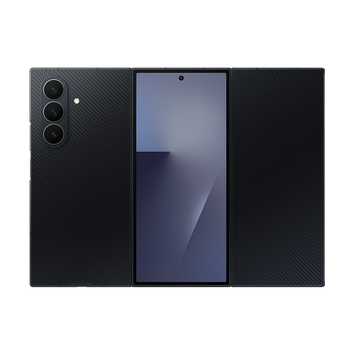گوشی سامسونگ Galaxy Z TriFold ظرفیت ۵۱۲ گیگابایت و رم ۱۶ گیگابایت — مشکی طرح‌دار