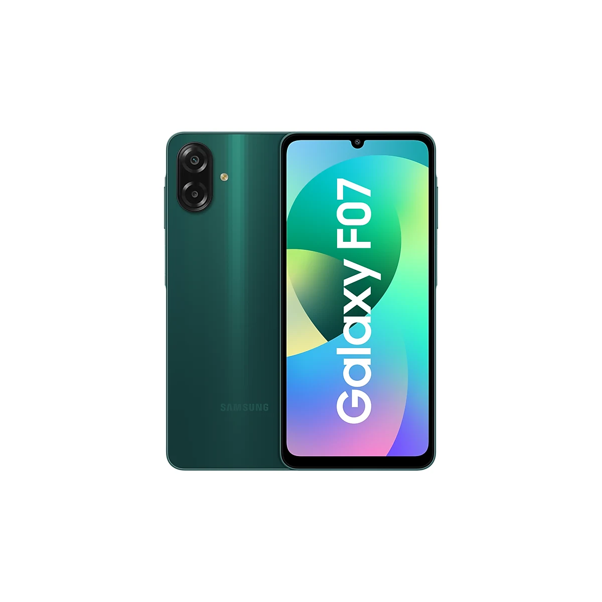 گوشی سامسونگ Galaxy F07 ظرفیت ۶۴ گیگابایت و رم ۴ گیگابایت — سبز