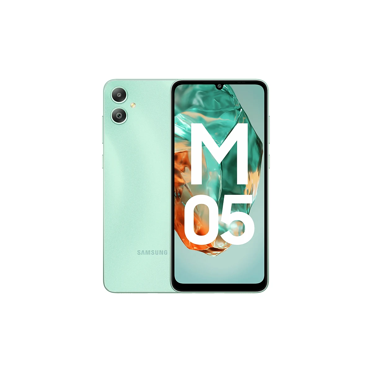 گوشی سامسونگ Galaxy M05 ظرفیت ۶۴ گیگابایت و رم ۴ گیگابایت — نعنایی