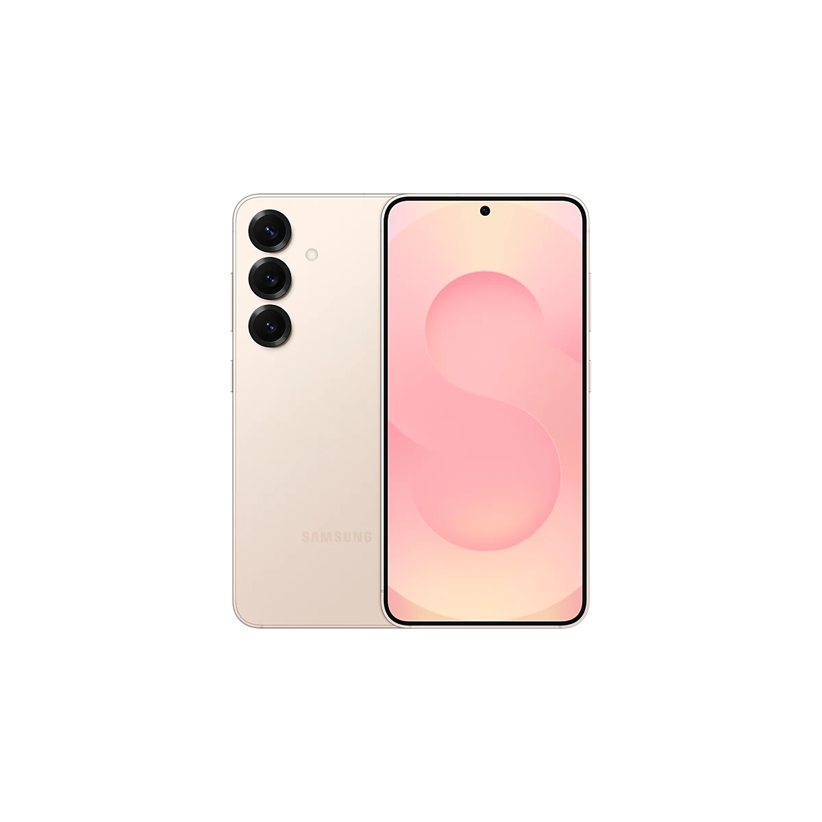 گوشی سامسونگ Galaxy S25 ظرفیت ۱۲۸ گیگابایت و رم ۱۲ گیگابایت — صورتی طلایی
