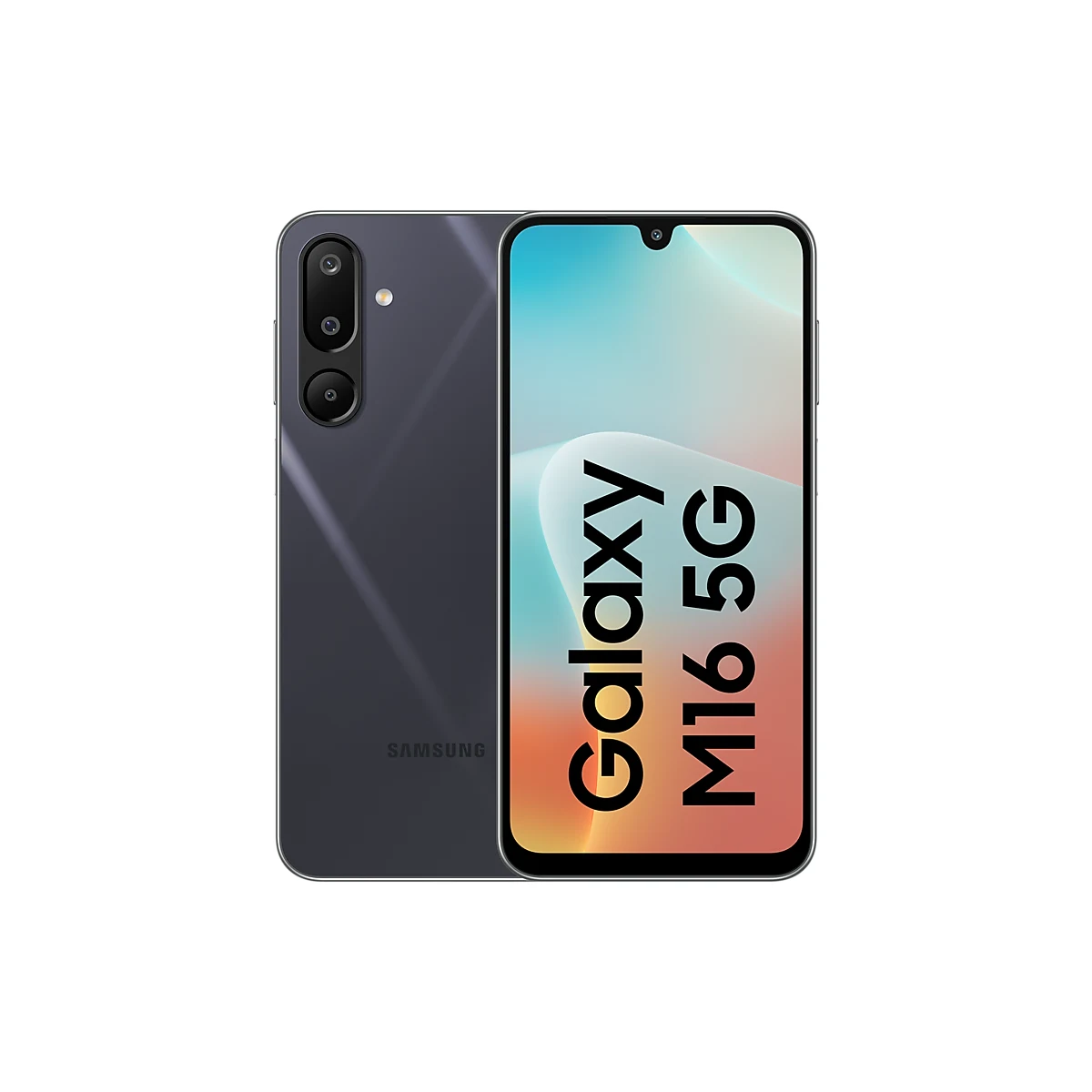 گوشی سامسونگ Galaxy M16 5G ظرفیت ۱۲۸ گیگابایت و رم ۴ گیگابایت — مشکی