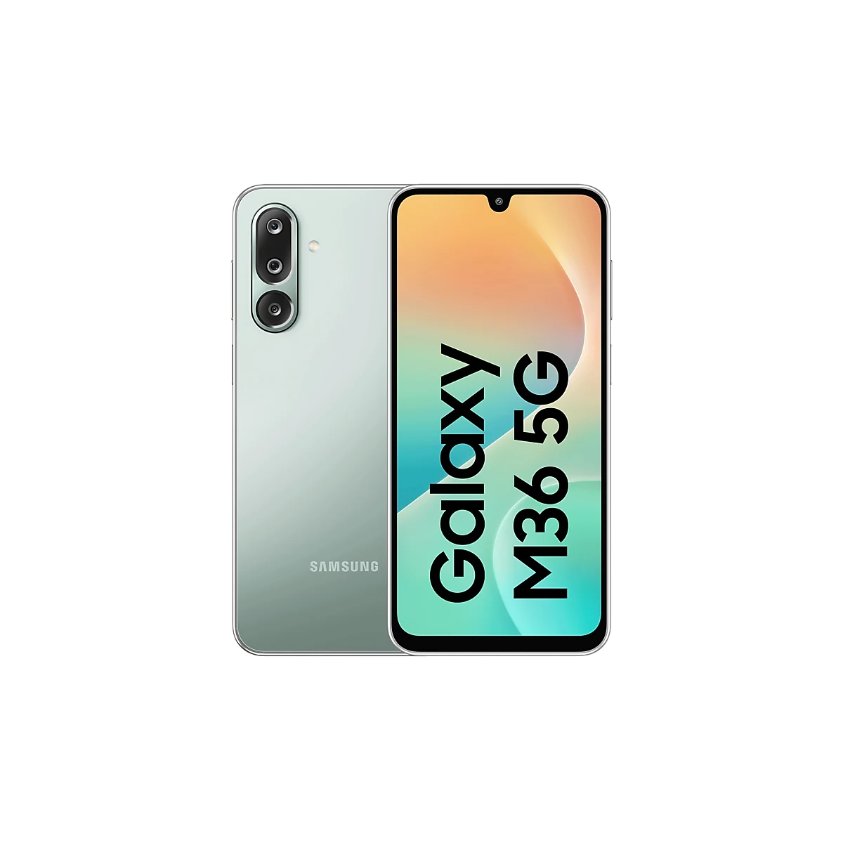 گوشی سامسونگ Galaxy M36 5G ظرفیت ۱۲۸ گیگابایت و رم ۶ گیگابایت — سبز