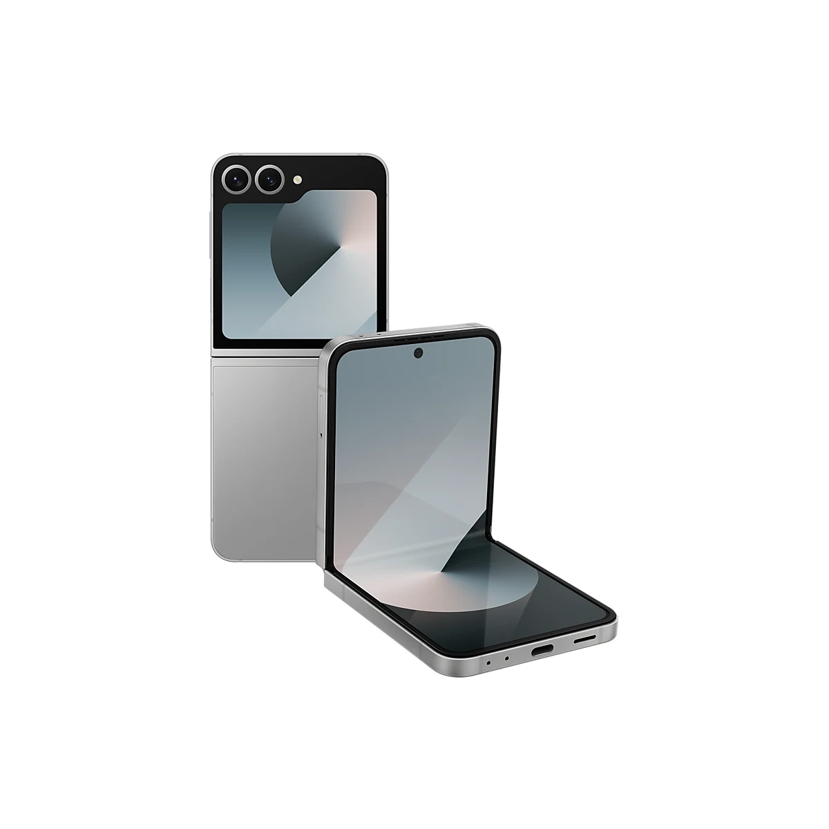 گوشی سامسونگ Galaxy Z Flip6 ظرفیت ۵۱۲ گیگابایت و رم ۱۲ گیگابایت — نقره‌ای سایه