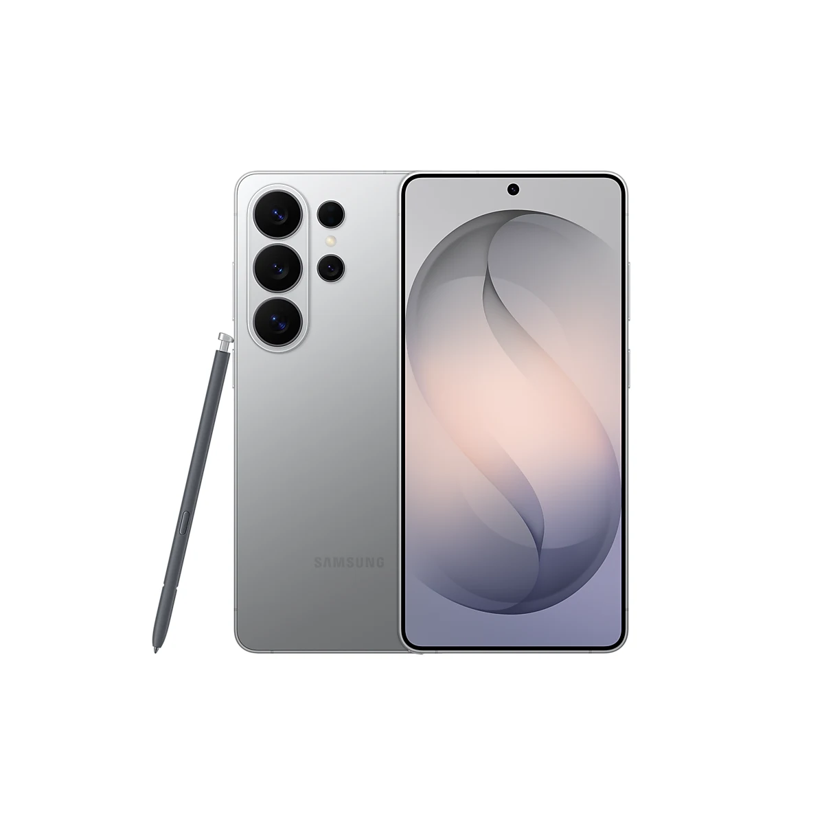 گوشی سامسونگ Galaxy S26 Ultra ظرفیت ۲۵۶ گیگابایت و رم ۱۲ گیگابایت — نقره‌ای سایه