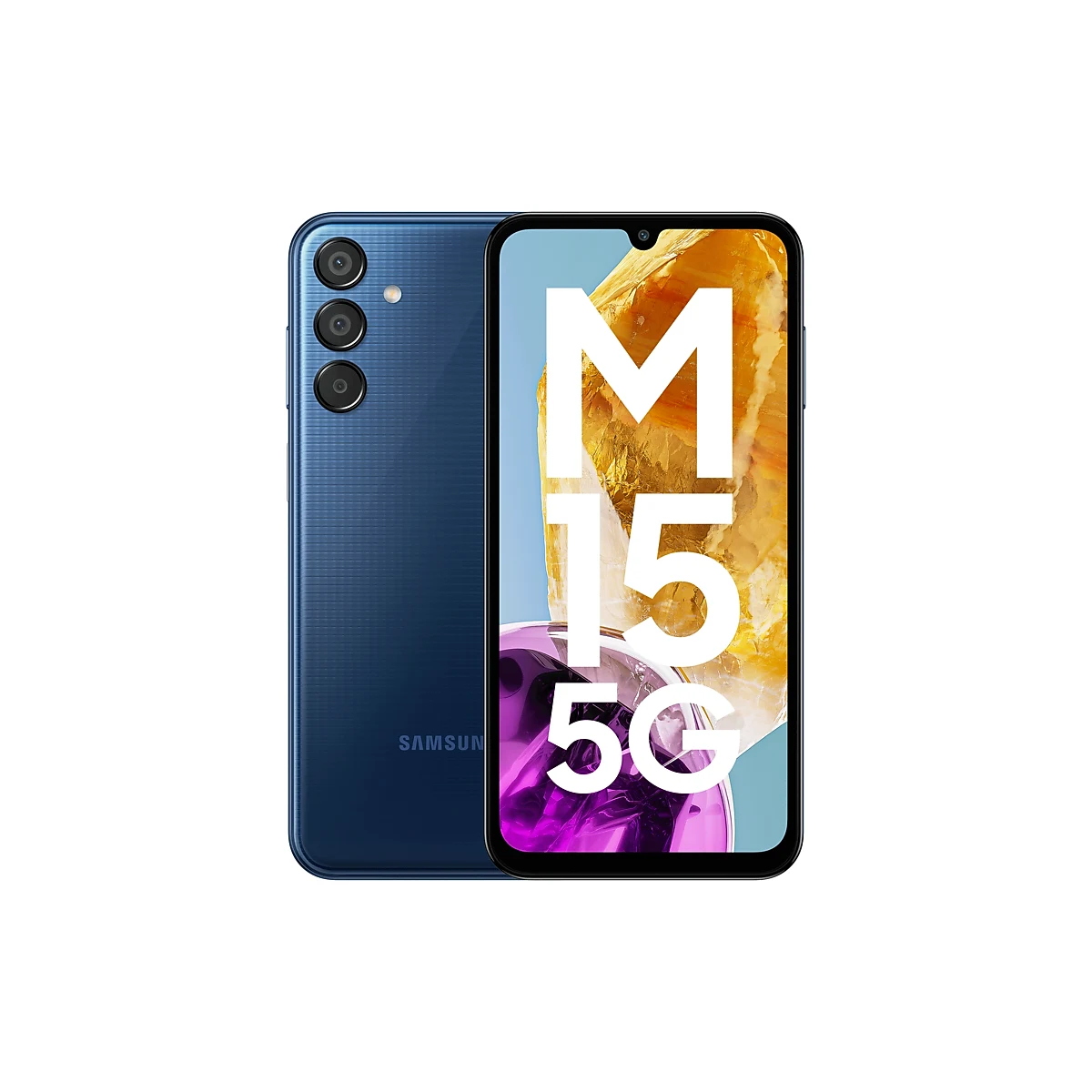 گوشی سامسونگ Galaxy M15 5G Prime ظرفیت ۱۲۸ گیگابایت و رم ۸ گیگابایت — آبی تیره