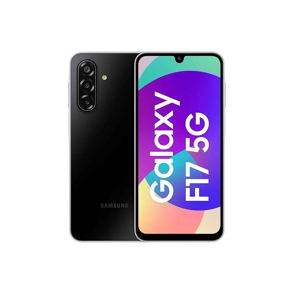 گوشی سامسونگ Galaxy F17 5G ظرفیت ۱۲۸ گیگابایت و رم ۶ گیگابایت — مشکی