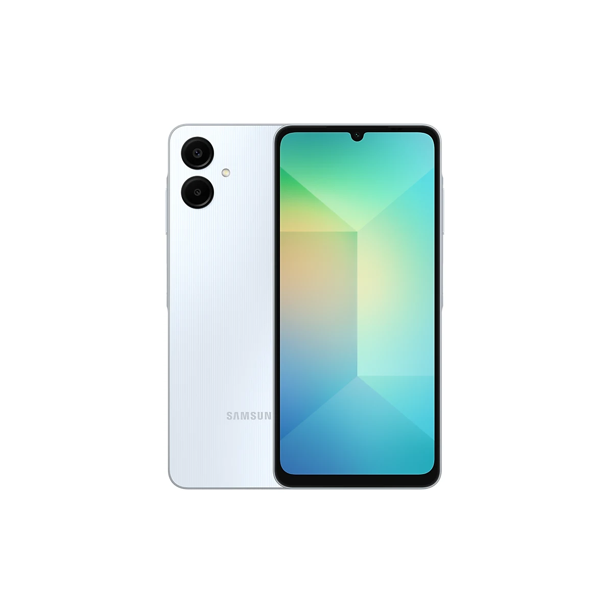 گوشی سامسونگ Galaxy A06 ظرفیت ۶۴ گیگابایت و رم ۴ گیگابایت — آبی روشن