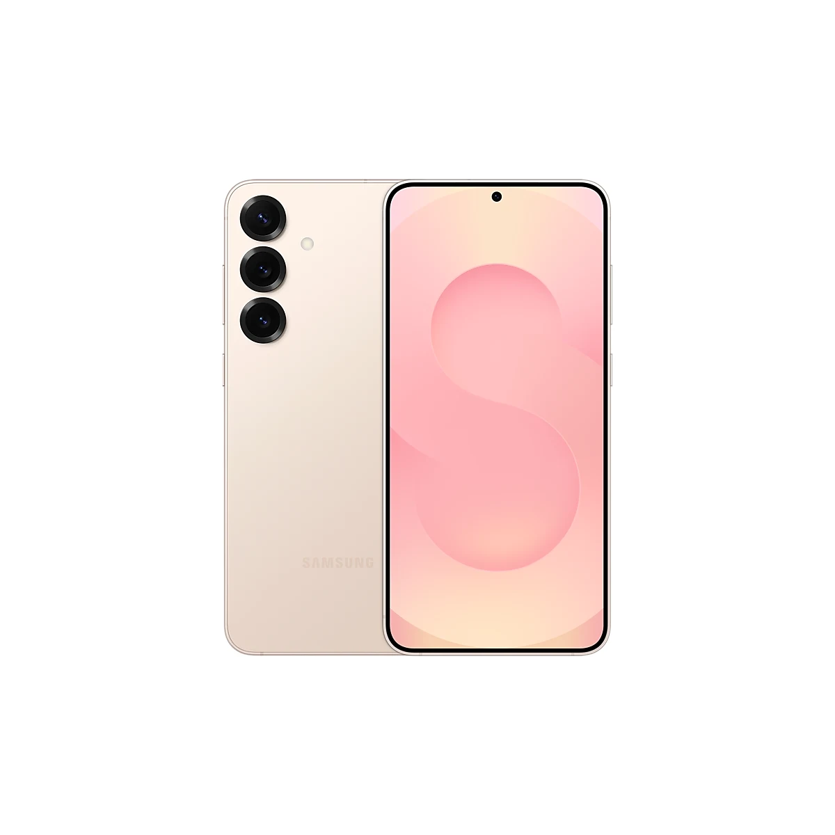 گوشی سامسونگ Galaxy S25+ ظرفیت ۲۵۶ گیگابایت و رم ۱۲ گیگابایت — صورتی طلایی